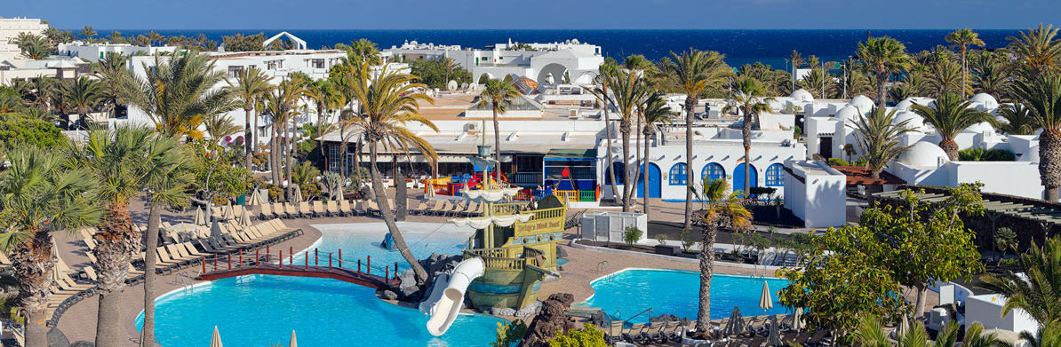 View of the pool area at H10 Lanzarote Garden