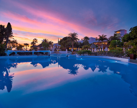 One of the 5 pools at Jardin Tecina